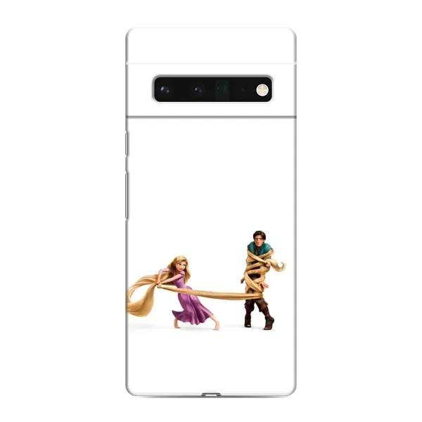 Чехол с принтом «Рапунцель и Флин» для Google Pixel 6 Pro