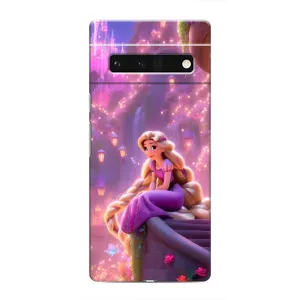 Чехол с принтом «Рапунцель в замке» для Google Pixel 6 Pro