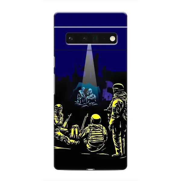 Чехол с принтом «Рождество в Украине» для Google Pixel 6 Pro Чехол с принтом «Рождество в Украине» для Google Pixel 6 Pro