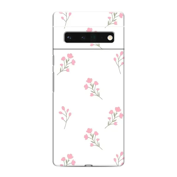 Чехол с принтом «Розовые цветы» для Google Pixel 6 Pro Чехол с принтом «Розовые цветы» для Google Pixel 6 Pro