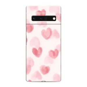 Чехол с розовым рисунком для Google Pixel 6 Pro
