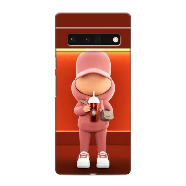 Чехол с принтом «С Кофе» для Google Pixel 6 Pro