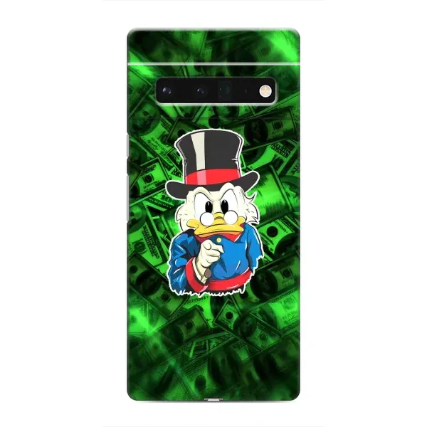 Чехол с принтом «Скрудж МакДак» для Google Pixel 6 Pro