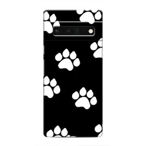 Чехлы с собаками для Google Pixel 6 Pro (VPrint) (Следы собаки)