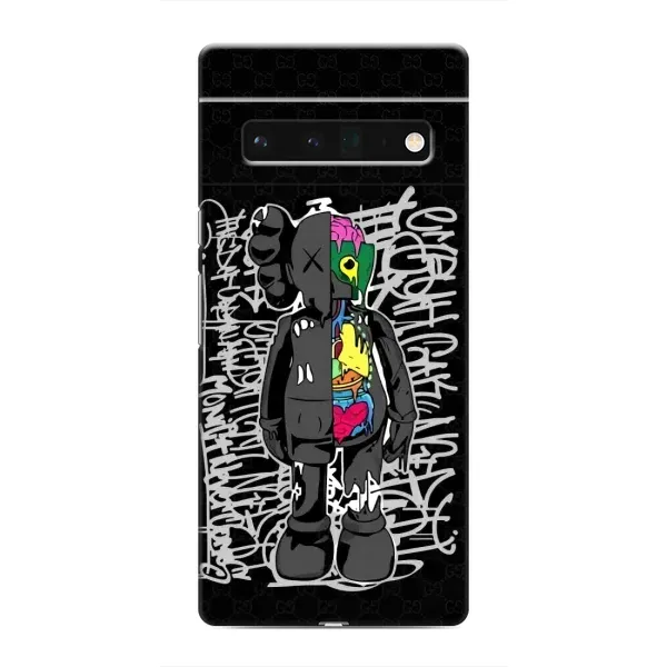 Чехол с принтом «Стиль Bearbrick» для Google Pixel 6 Pro