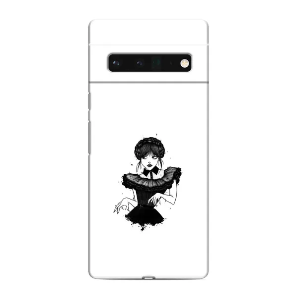 Чехол с принтом «танец Уэнздей» для Google Pixel 6 Pro