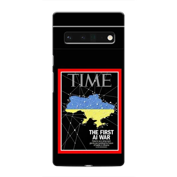Чехол с принтом «TIME Ukraine» для Google Pixel 6 Pro