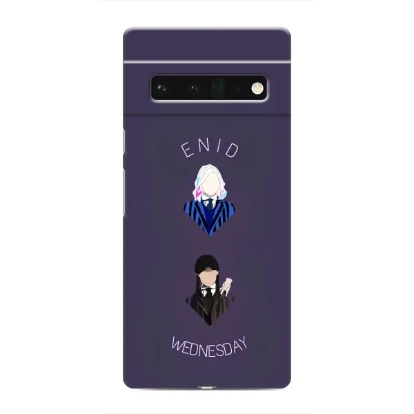 Чехол с принтом «Уэнздей и подруга» для Google Pixel 6 Pro