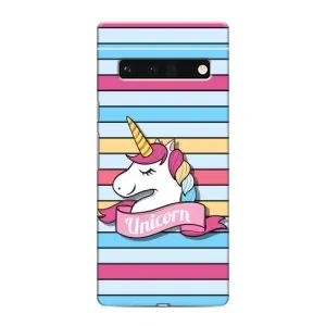 Чехол для Гугл Пиксель 6 Про - (Единорожки - Новинки) (AlphaPrint) (Unicorn)