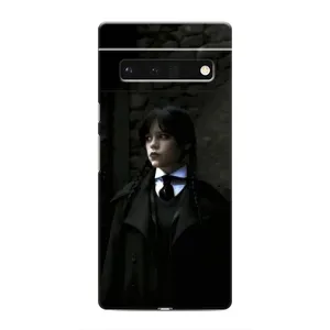 Чехол с принтом «Темный стиль Уэнздей» для Google Pixel 6 Pro