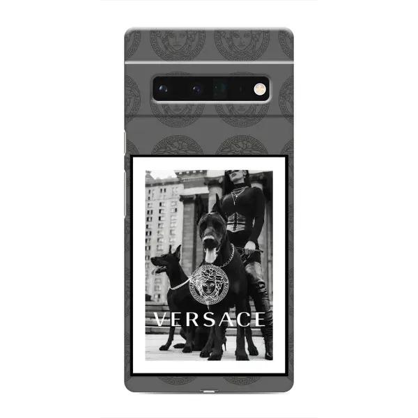 Чохол з принтом «Версаче» для Google Pixel 6 Pro