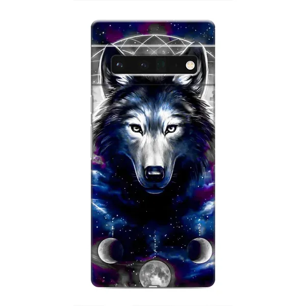Чехол с принтом «Волк» для Google Pixel 6 Pro Чехол с принтом «Волк» для Google Pixel 6 Pro