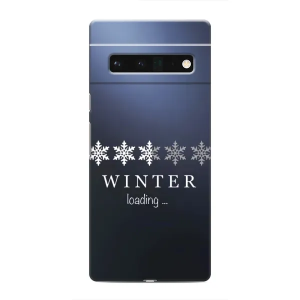 Чехол с принтом «Winter loading» для Google Pixel 6 Pro Чехол с принтом «Winter loading» для Google Pixel 6 Pro