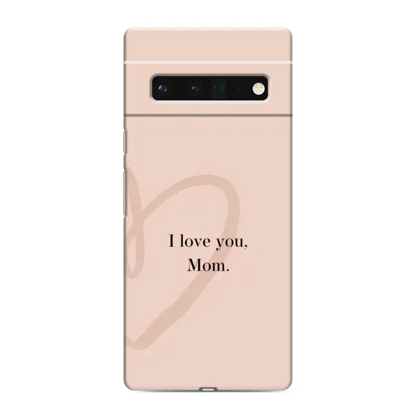 Чохол з принтом «Серце мамі» для Google Pixel 6 Pro