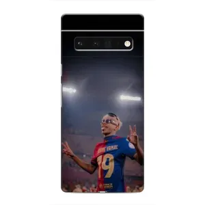 Чехол с футболистом Ламин Ямаль Google Pixel 6 Pro (Ямаль на стадионе)
