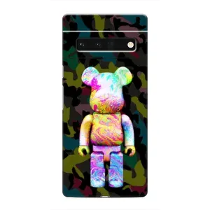 Чехлы для Google Pixel 6 Pro - Bearbrick Louis Vuitton (PREMIUMPrint) (Яркий Bearbrick)