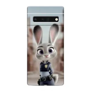 Чехол с принтом «Офицер Джуди Хоппс» для Google Pixel 6 Pro