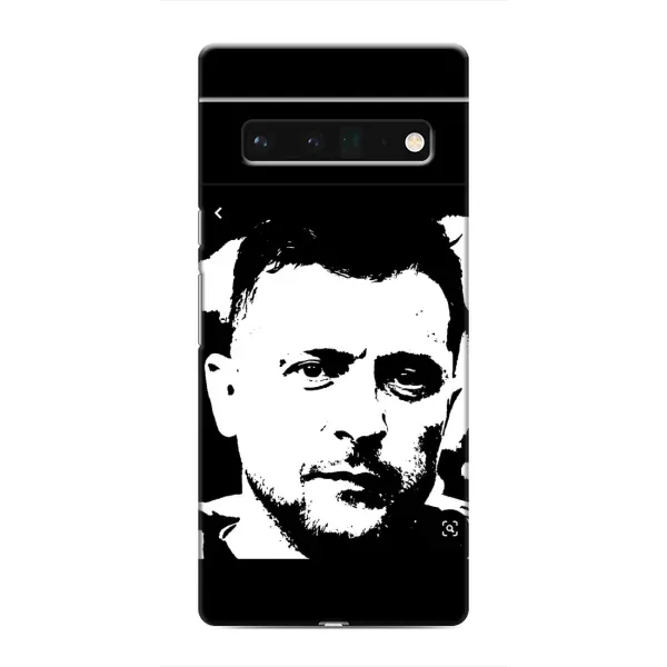 Чехол с принтом «Зеленский АРТ» для Google Pixel 6 Pro