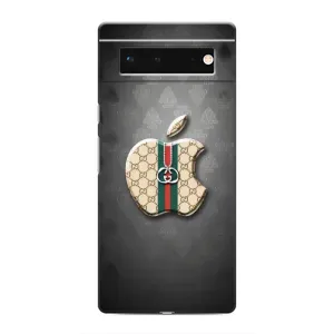 Чехлы ГУЧЧИ для Гугл Пиксель 6 (AlphaPrint) (Apple gucci)