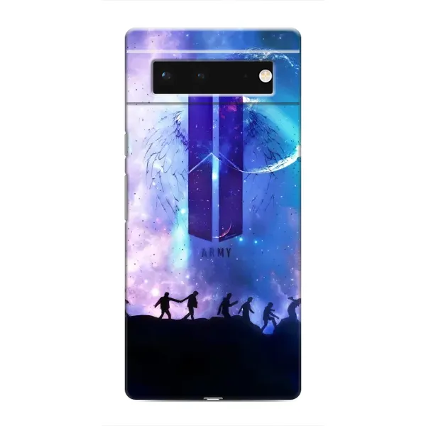 Чохол з принтом «Army BTS» для Google Pixel 6