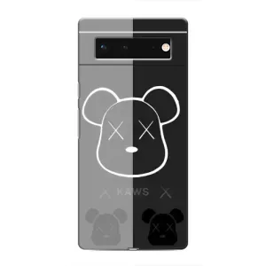 Чехлы для Google Pixel 6 - Bearbrick Louis Vuitton (PREMIUMPrint) (БеарБрик глаза)