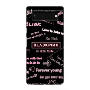 Чехол с музыкальной группой для Google Pixel 6 (BLACKPINK)