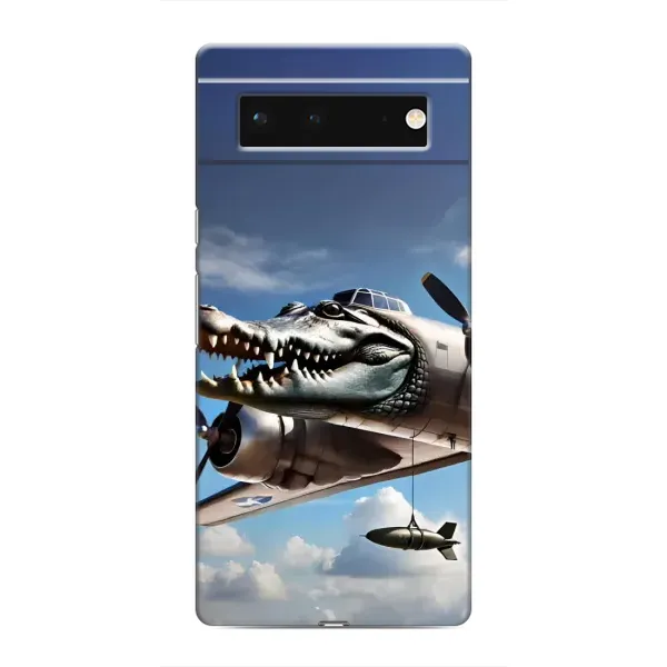 Чохол з принтом «Бомбардіро крокоділо» для Google Pixel 6