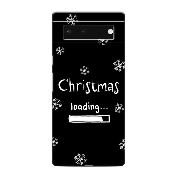 Чохол з принтом «Christmas loading» для Google Pixel 6