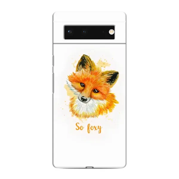 Чехол с принтом «Девочка Лиса» для Google Pixel 6
