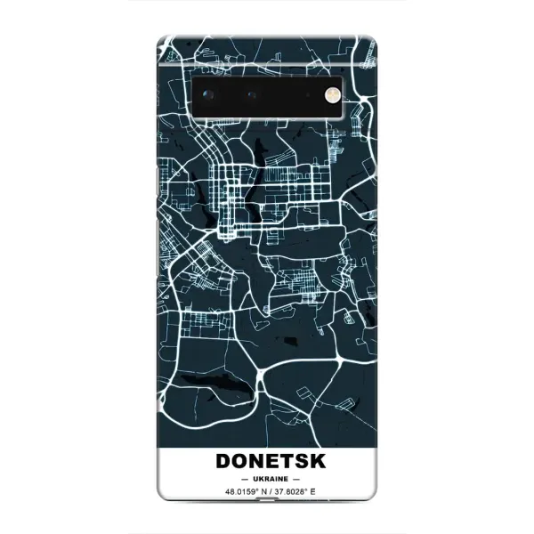 Чохол з принтом «Донецьк» для Google Pixel 6