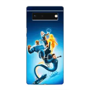 Чохол з принтом Фантастична четвірка для Google Pixel 6 (Герої Фантастична Четвірка)