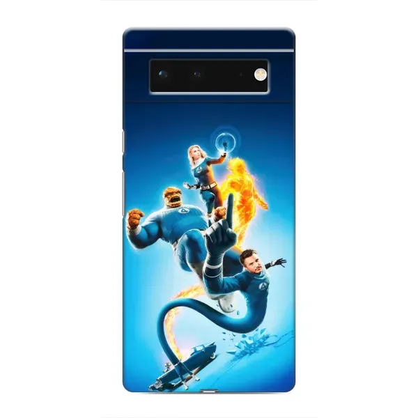 Чохол з принтом «Герої Фантастична Четвірка» для Google Pixel 6