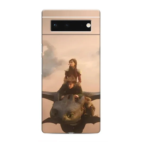 Чехол с принтом «Фильм дракон» для Google Pixel 6