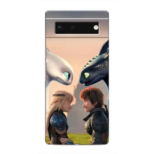 Чехол с принтом «Иккинг и Астрид» для Google Pixel 6