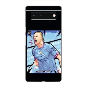 Чехлы с футболистом Ерлинг Холанд для Google Pixel 6 (AlphaPrint) (гол Эрлинг Холланд)