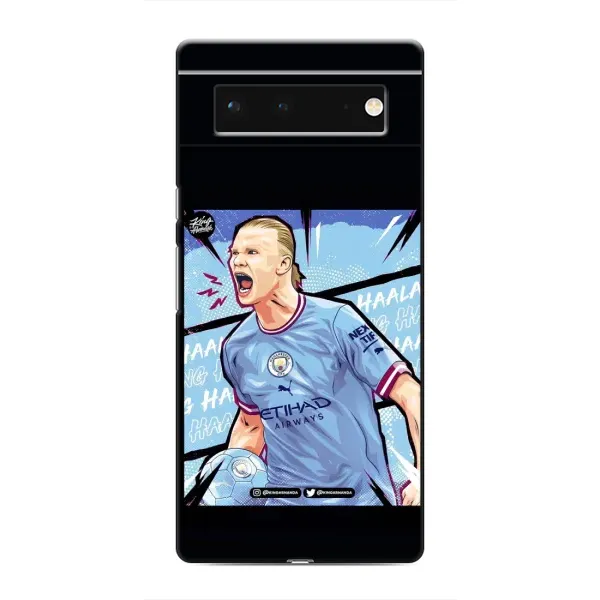 Чехол с принтом «гол Эрлинг Холланд» для Google Pixel 6