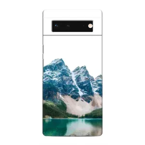 Силиконовый чехол с КАРТИНКАМИ лето для Google Pixel 6 (AlphaPrint) (Гори)