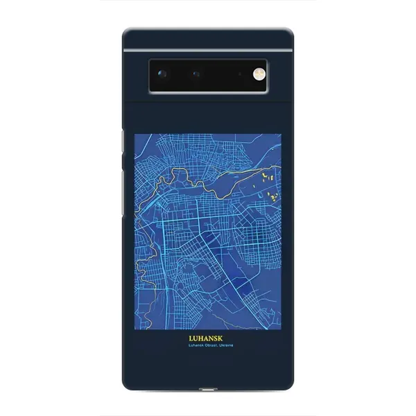 Чохол з принтом «Луганськ» для Google Pixel 6