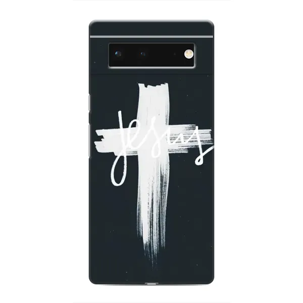 Чехол с принтом «Иисус» для Google Pixel 6