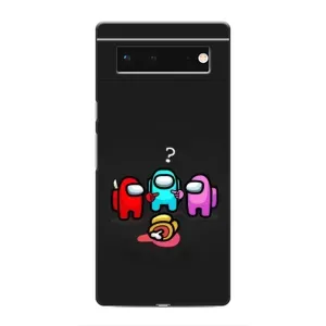 Чехол Амонг Ас для Google Pixel 6 (AlphaPrint)