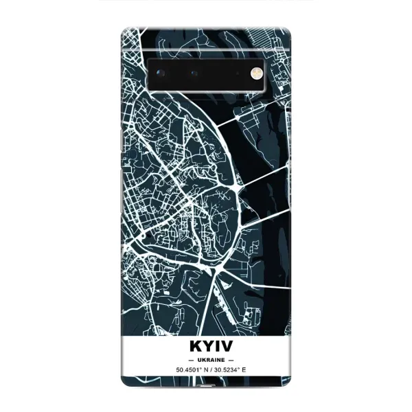 Чохол з принтом «Київ» для Google Pixel 6