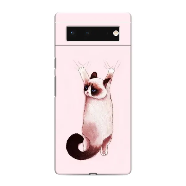 Чохол з принтом «Котик падає» для Google Pixel 6 Чохол з принтом «Котик падає» для Google Pixel 6