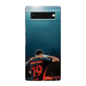 Чехол с футболистом Ламин Ямаль Google Pixel 6 (Ламин 19)