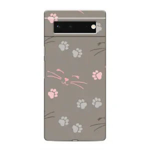 Чохол з принтом «Лапи і вуса» для Google Pixel 6