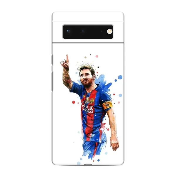 Чехол с принтом «Лео Месси» для Google Pixel 6