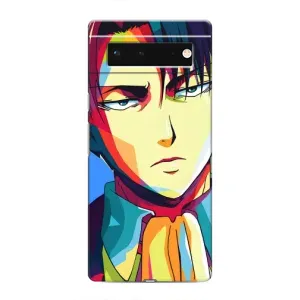 Чехлы Персонажи Аниме Наруто для Google Pixel 6 (AlphaPrint) (Леви Аккерман)