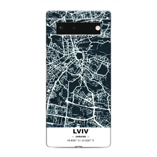 Чохол з принтом «Львів» для Google Pixel 6