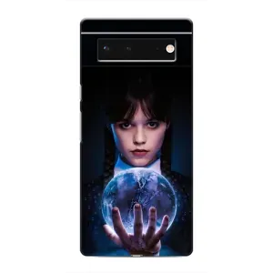 Чехол с дизайном Венздей 2 на Google Pixel 6 (Магическая сфера Уэнздей)