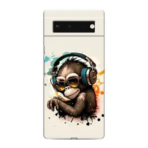 Чехол с Обезьянами Google Pixel 6 - (AlphaPrint)
