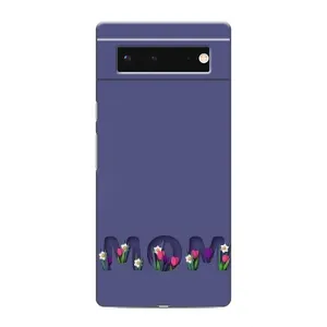 Чехол с принтом «Мама в цветах» для Google Pixel 6